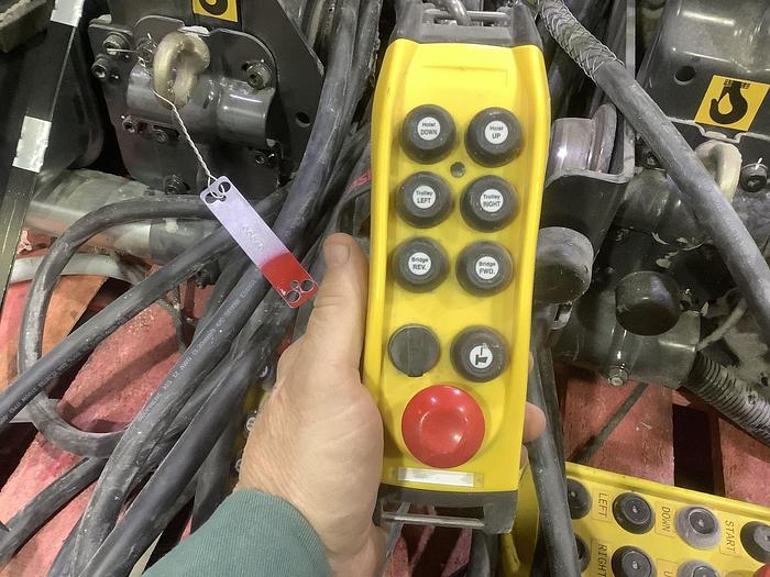 Used 2006 3 TON KONECRANES ELECTRIC TROLLY HOIST