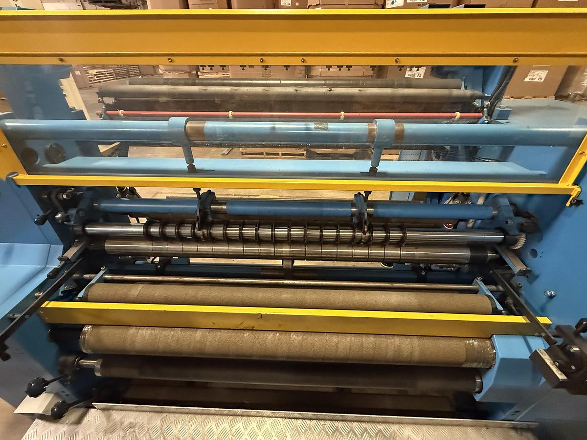 Used 65" WIDE KAMPF STARSLIT DUPLEX SLITTER REWINDER - MANUFACTURED 2011