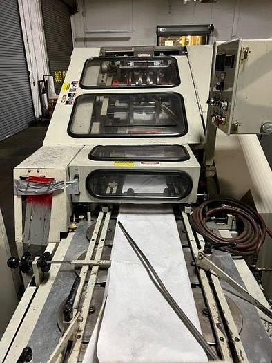 Used WEBER #7XF SOS PAPER BAG MACHINE WITH 4 COLOR INLINE PRINTER