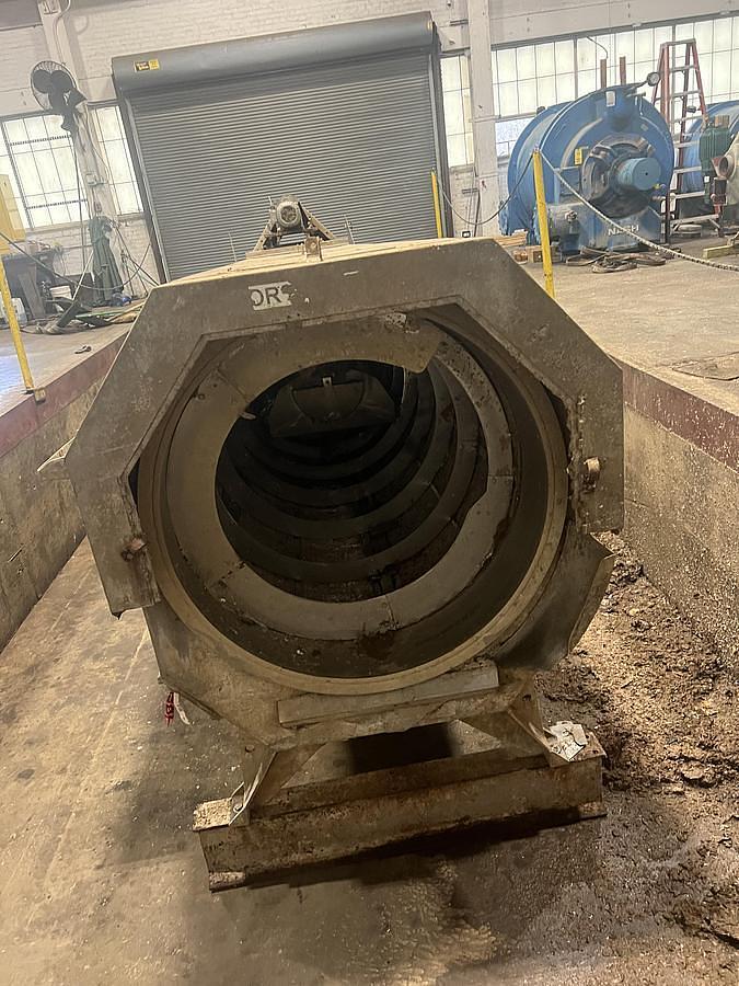 Used BAYCOR MODEL MD-S48168TH FIBRE DRUM SCREEN  S/S