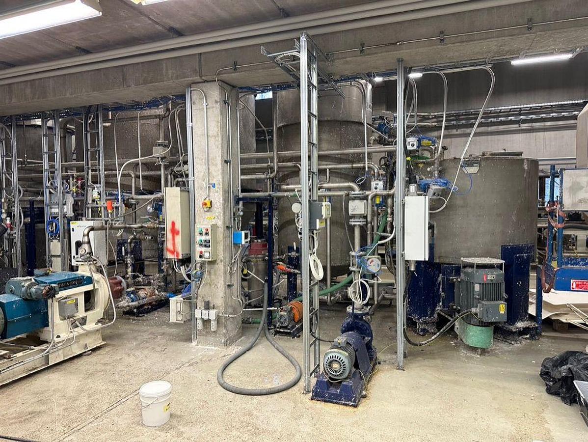 Used 17.7" (450MM) WIDE LAB PAPER MACHINE 