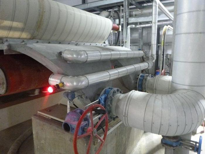 Used 2.5M PRESS TECHNOLOGIES - HYMAC WETLAP MACHINE MODEL 100 HP-SF WITH HEAVY DUTY PRESS COMPLETELY REBUILT  2018