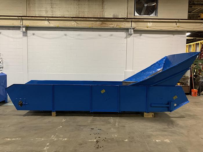 Used EXCEL MODEL EX-62 TWIN CYLINDER CLOSED DOOR BALER WITH CONVEYOR