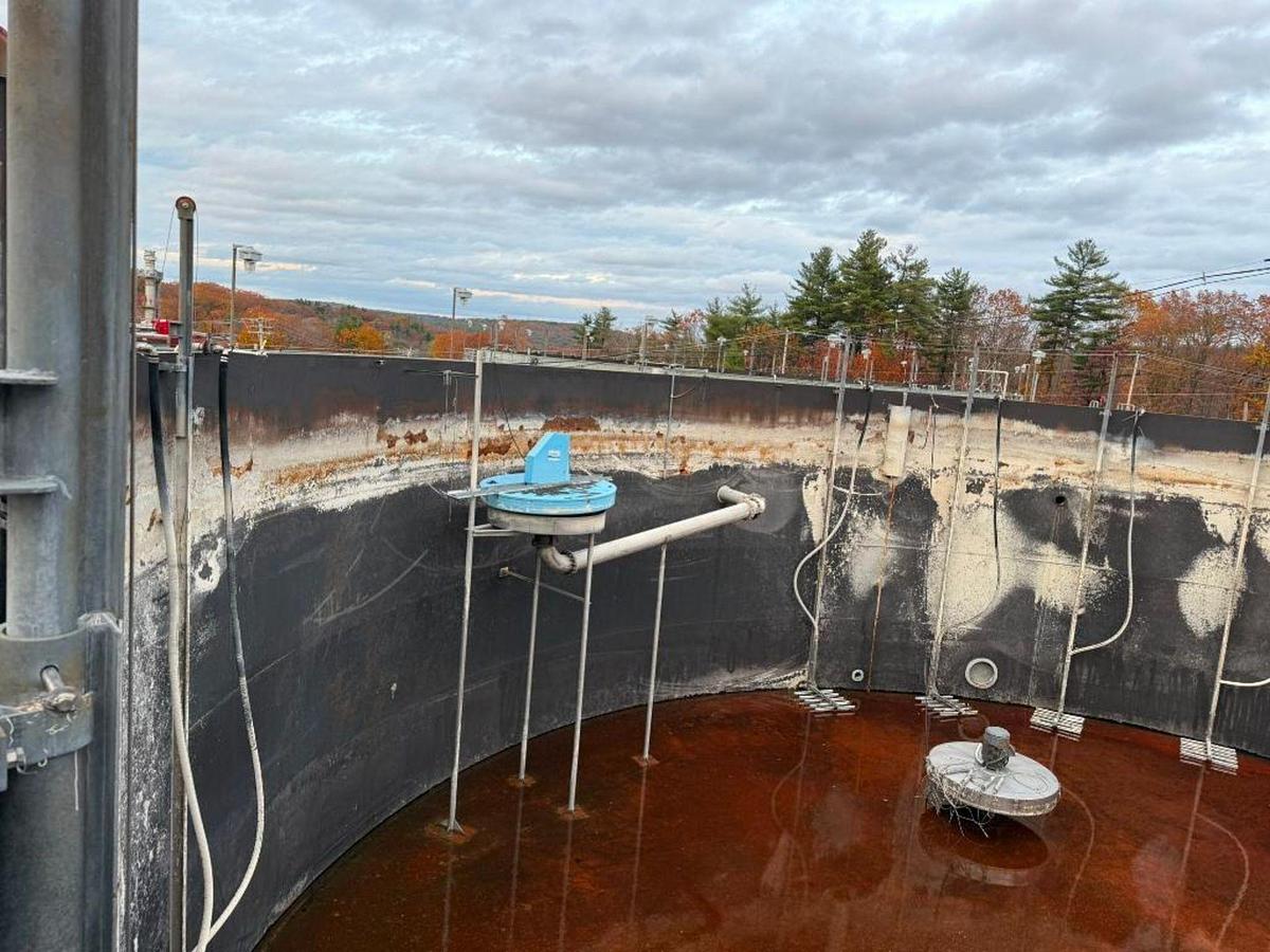 Used AQUA SBR FLOATING DECANTER FOR LARGE CLARIFIER BUBBLER SYSTEM