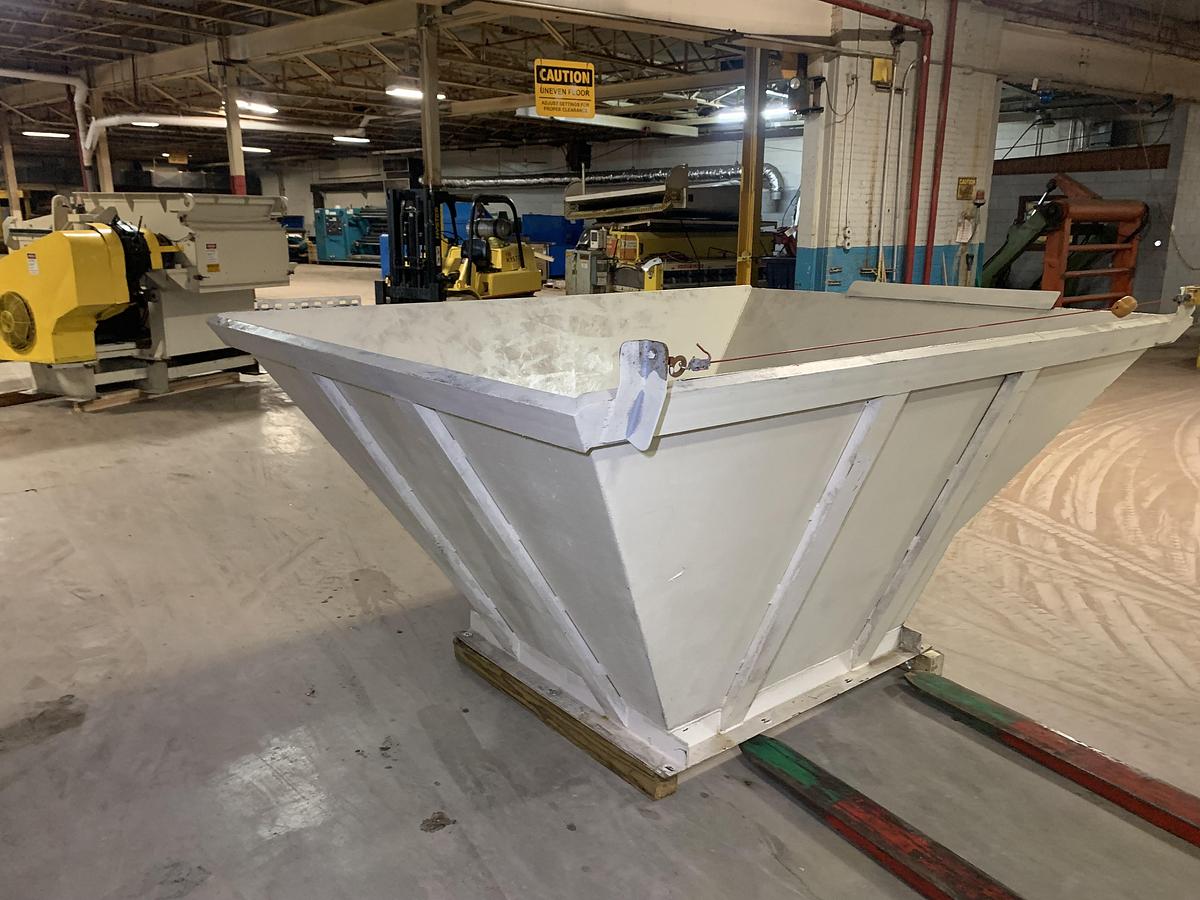 Used 75 HP RETECH GRANULATOR SHREDDER WITH HOPPER (NO INFEED CONVEYOR)