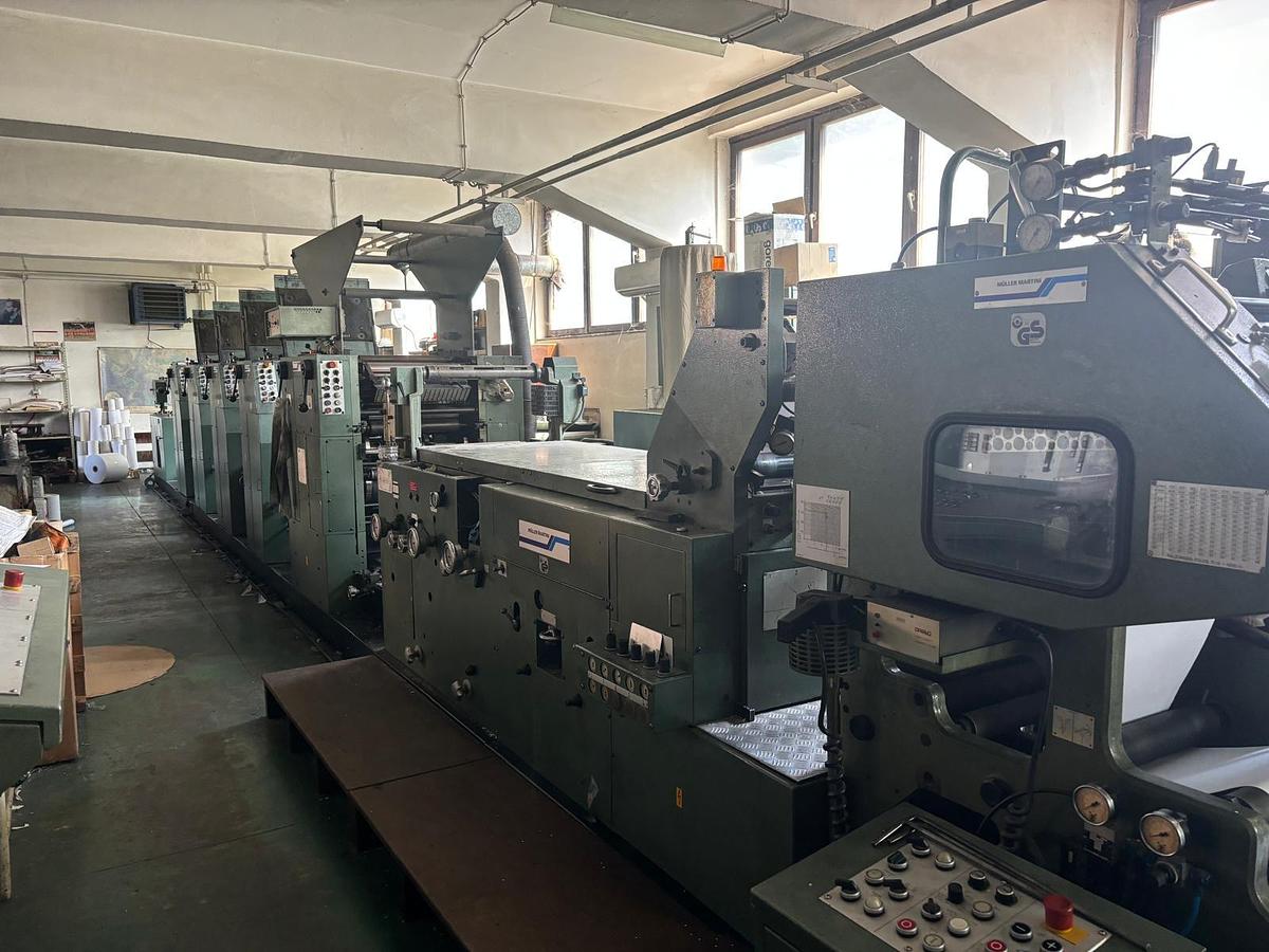 Used 20" MULLER MARTINI PROGRESS 520 ROTARY PRESS