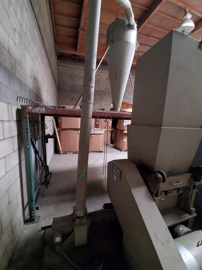 Used CONAIR WORTEX GRANULATOR WITH BLOWER 50 HP