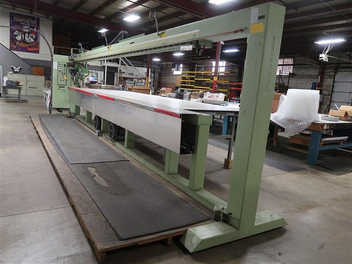 Used 22' MILLER WELDMASTER MODEL 112SB SEAM WELDER 