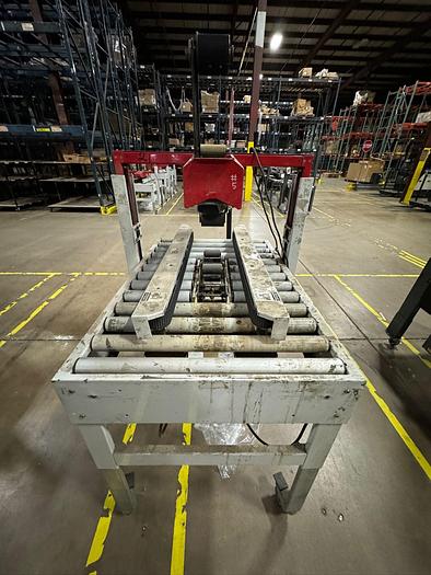 Used CENTRAL CP-322U CASE TAPER CARTON SEALER SYSTEM