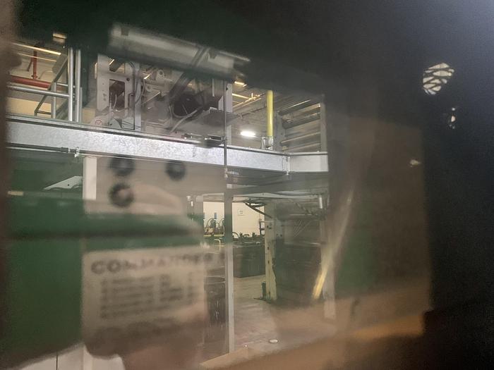 Used 40" ROTOMEC MODEL RS 4003 10 COLOR ROTOGRAVURE PRESS (SOLVENT INK) MFG. 2006