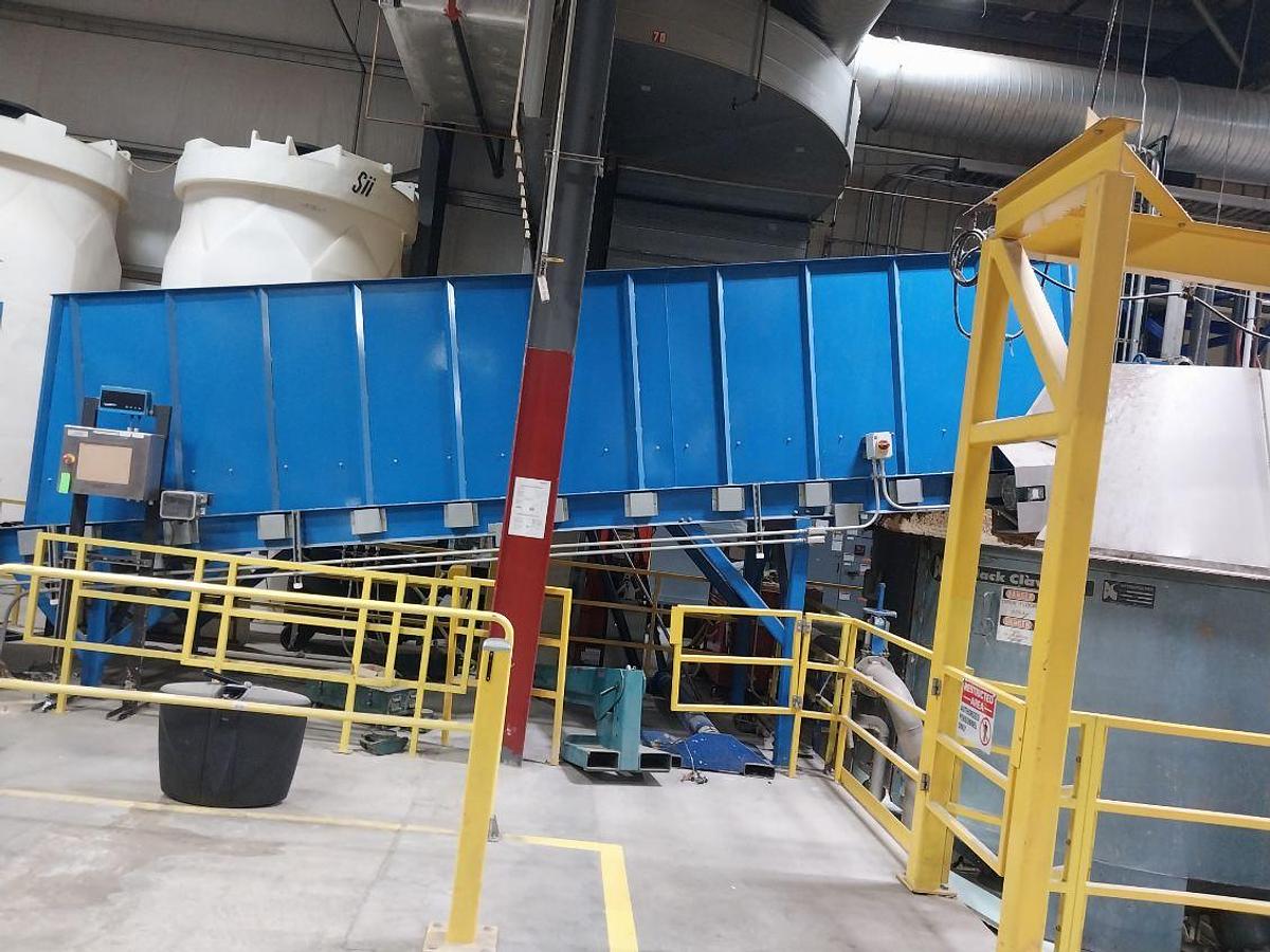 Used BLACK CLAWSON 12' DIA. HYDRAPULPER S/S W/ CONVEYOR