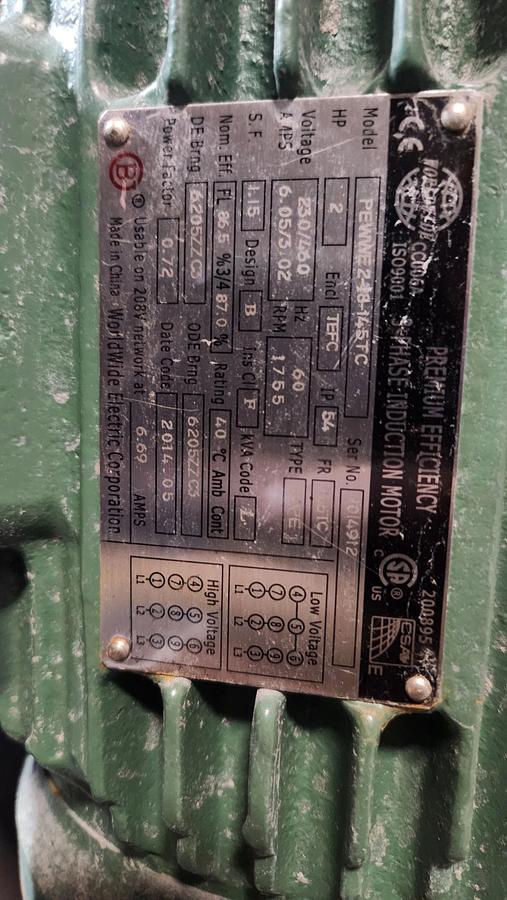 Used 55" WIDE ENSIGN HYDRAULIC BOX DUMPER MFG 2015