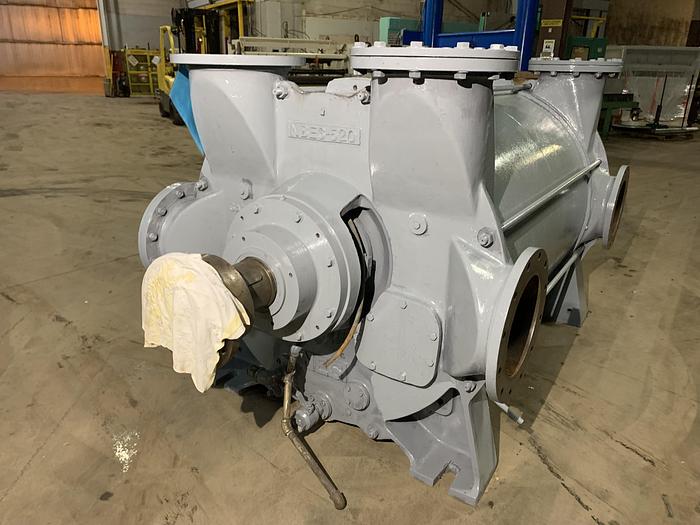 Used NES NBE SERIES MODEL NBE3-526 SINGLE STAGE LIQUID RING VACUUM PUMP