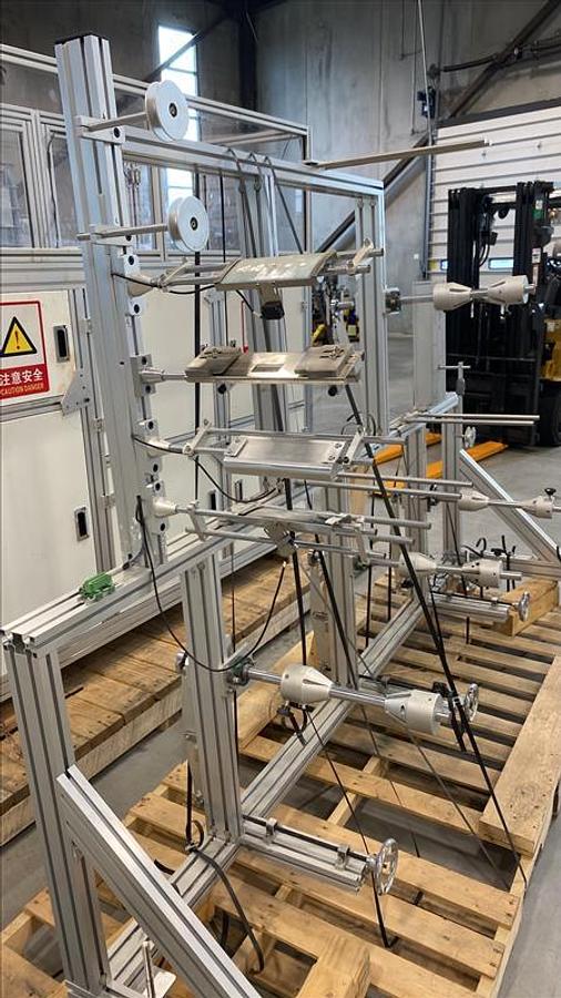 Used BLUEWRIST FOUR PLY SURGICAL MASK CONVERTING MACHINE