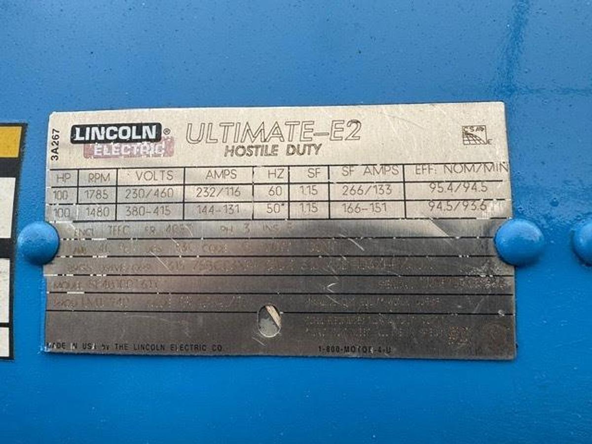 Used WILLIAMS 100HP HAMMERMILL MODEL C32