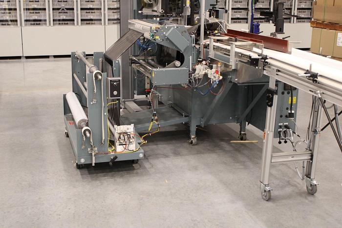 Used SHANKLIN F-1AC FW SIDE SEAL WRAPPER W/ WEBER PRINTER MANUFACTURED 2021 - PENDING JF