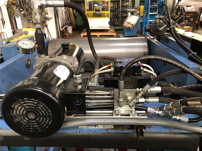 Used 33" WIDE PILOT SHEET STACK, AC MOTORS, 11.5" DIAMETER