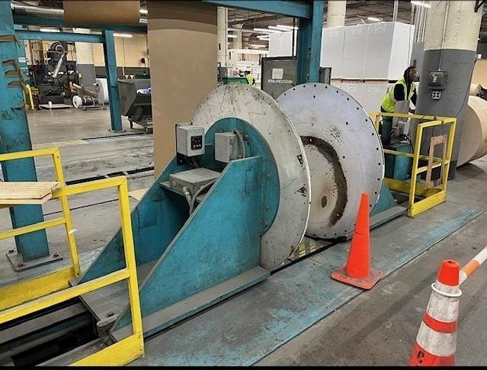 Used VALA MACHINERY 60" DIA. X 80" LONG ROLL WRAP SYSTEM