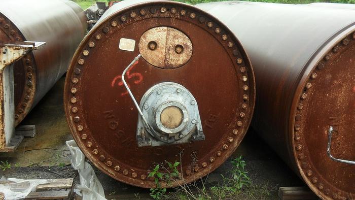 Used 60" DIA  X 162" FACE (1524MM X 4.11M) BLACK CLAWSON, 125 PSI (73)  DRYER CAN