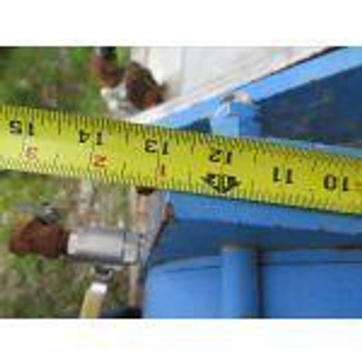 Used 20" PNEUMATIC KNIFE GATE VALVE