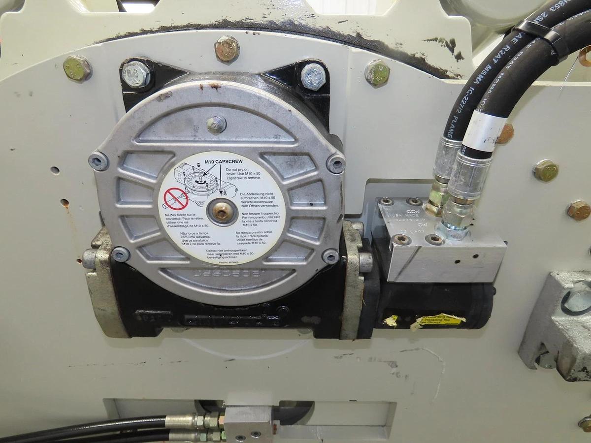 Used 72" CAPACITY CASCADE MODEL 90F-RCP-03CR2 PAPER ROLL CLAMP 