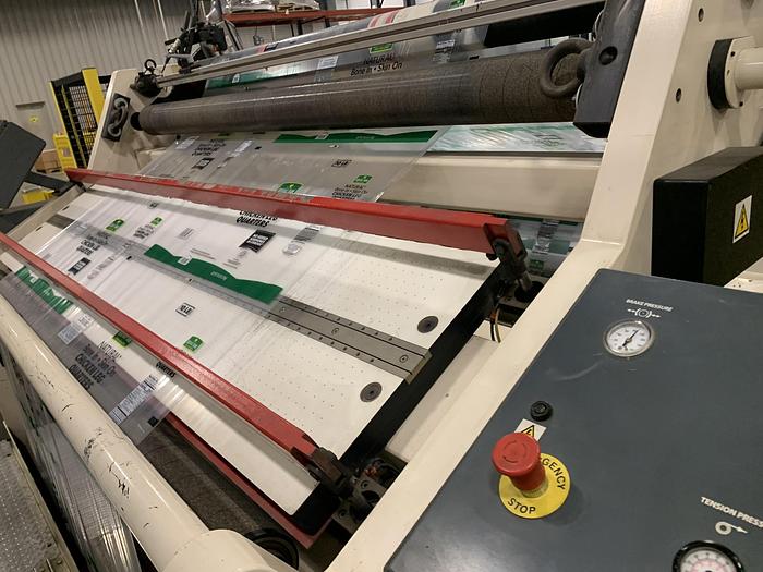 Used 2004 TITAN SR7 DUPLEX CANTILEVERED SLITTER REWINDER