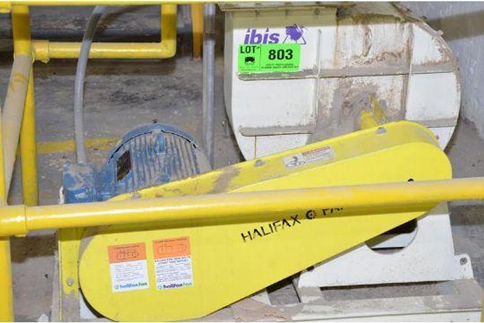 Used HALIFAX  FAN SIZE  18/6 PT PB 3 HP MOTOR