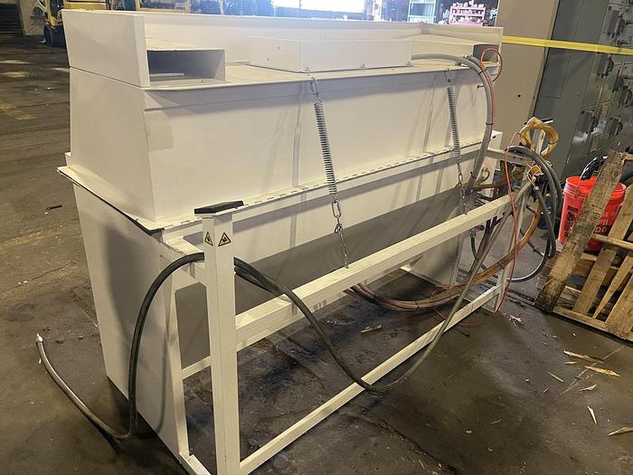 Used 45" MICROCLEAN FLEXO CONCEPTS MODEL MC 72 ANILOX CLEANER WITH DC 200 FILTER PENDING JA
