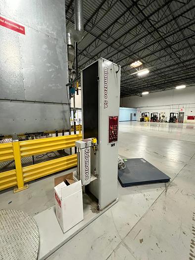 Used KALAMAZOO SYSTEM 4060M-SA STRETCH WRAPPER SEMI-AUTOMATIC 4000LB CAPACITY