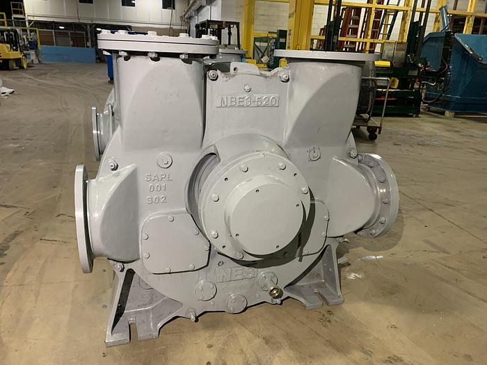 Used NES NBE SERIES MODEL NBE3-526 SINGLE STAGE LIQUID RING VACUUM PUMP