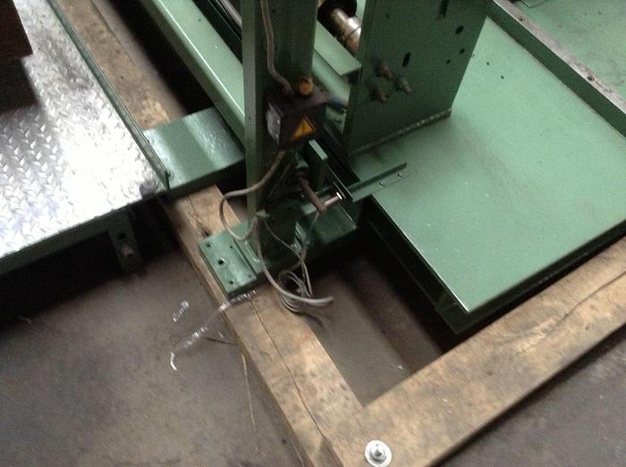 Used 74" RECONDITIONED DUSENBERY MODEL 260 FS DUPLEX CENTER SURFACE SLITTER REWINDER - PENDING JF