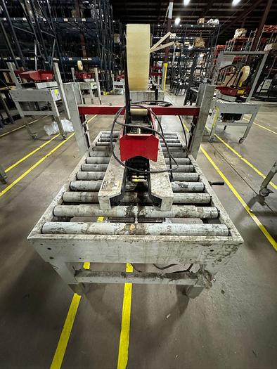 Used CENTRAL CP-322U CASE TAPER CARTON SEALER SYSTEM