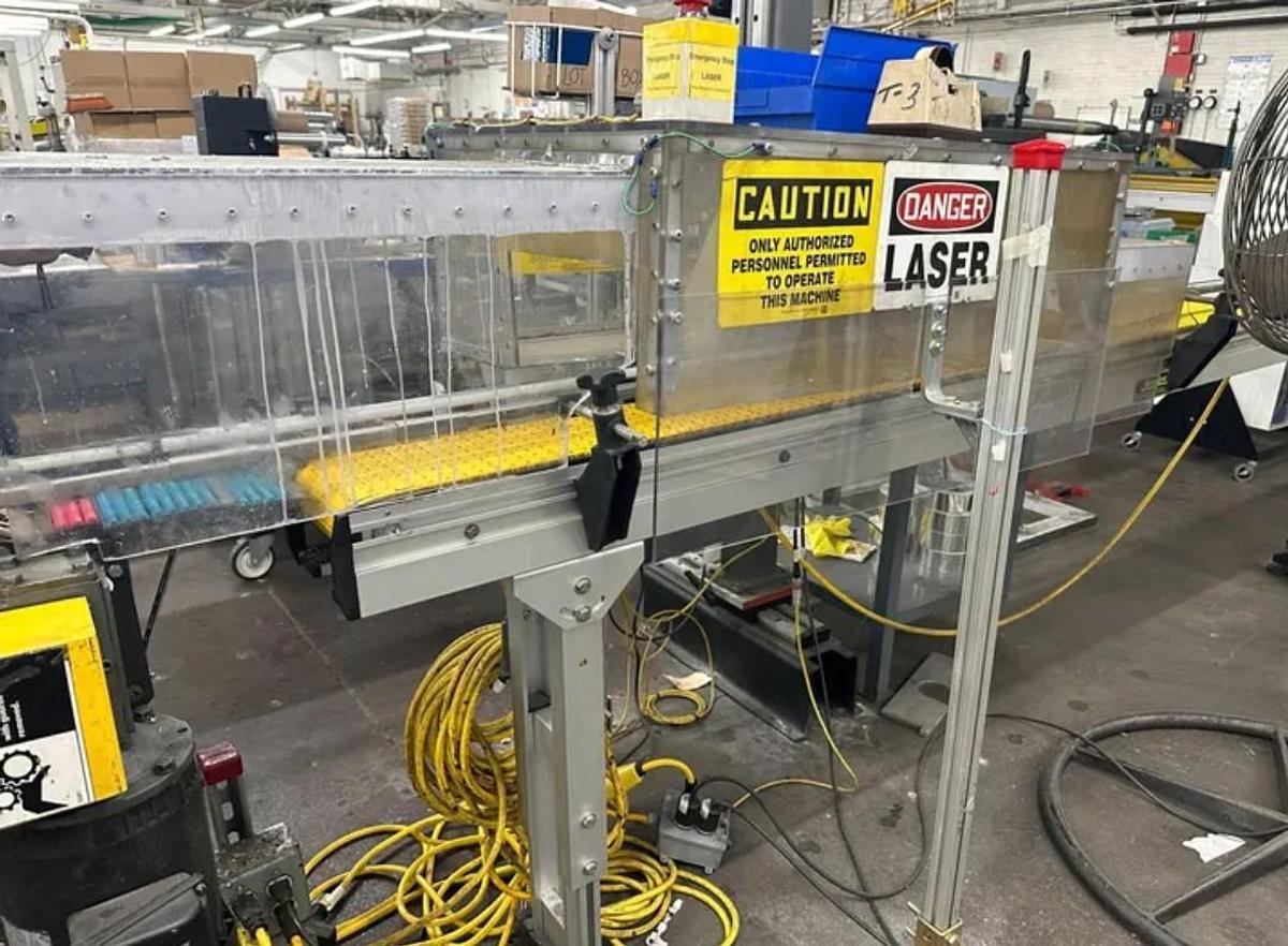 Used 62" WIDE GHEZZI & ANNONI MODEL FA 300 NV FULLY AUTOMATIC TAPE SLITTER MFG 2020