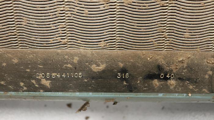 Used CE BAUER 72" WIDE INCLINED HYDRASIEVE .040" SLOTS 316 S/S SCREEN FRP BODY