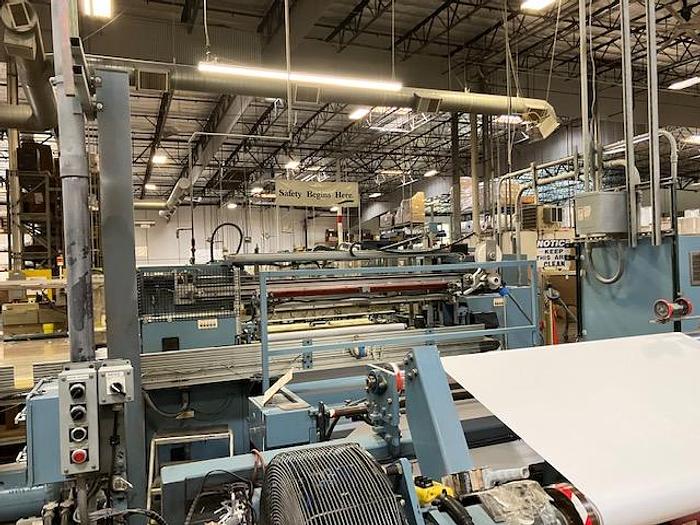 Used 73" JENNERJAHN SRA 73 COUNTER ROLL REWINDER