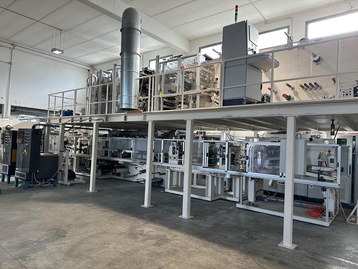 Used JOA TRADITIONAL BABY DIAPER LINE COMPLETE DRIVE UPGRADE AND REBUILD WITH ABB COMPONENTS IN 2024