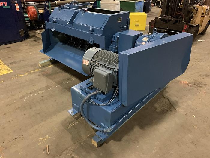 Used MAREN MODEL 60 SHREDDER W/ INCLINE CONVEYOR AND DUMPER