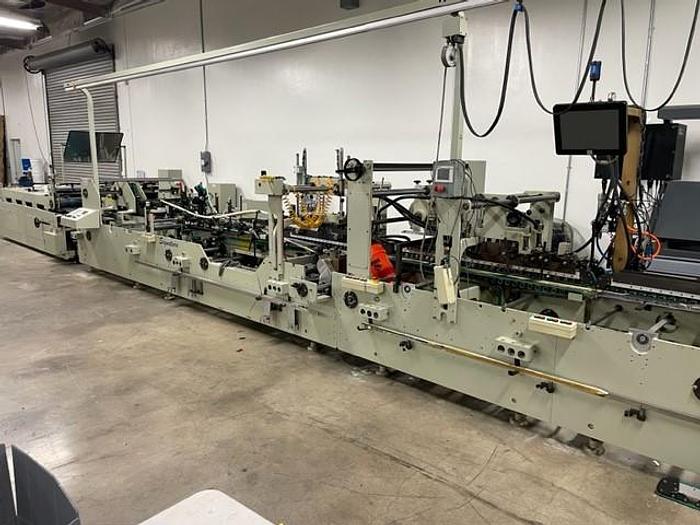 Used SIGNATURE PREMIER 110CS FOLDER GLUER MFG 2011