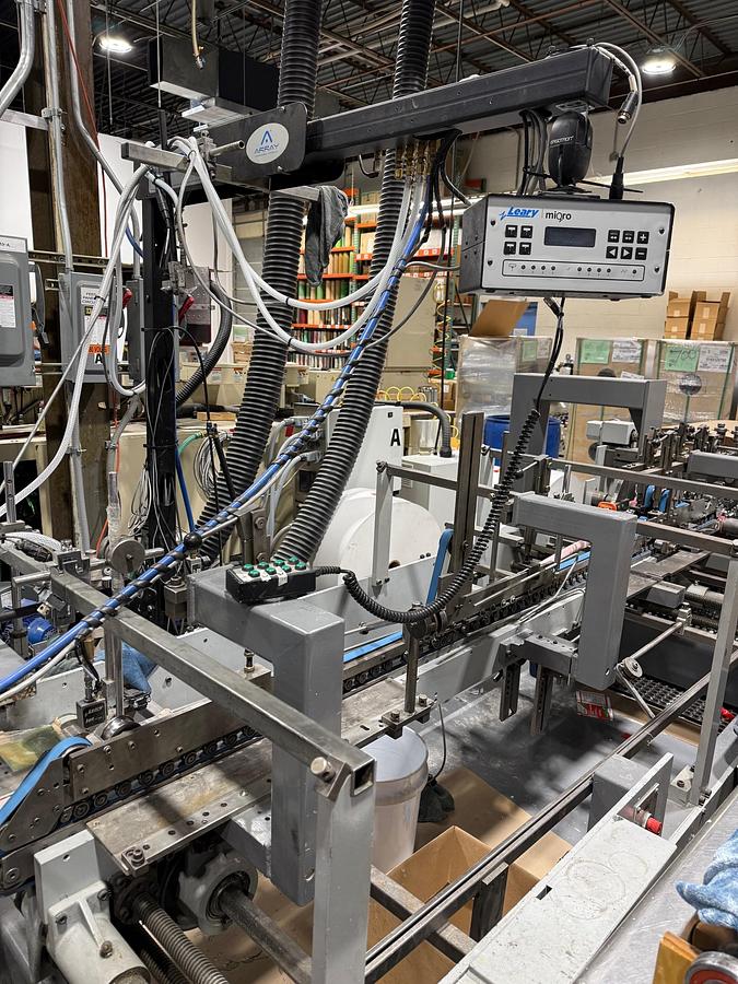 Used BOBST DOMINO 90 FOLDER GLUER 4 & 6 CORNER - MANUFACTURED 2001