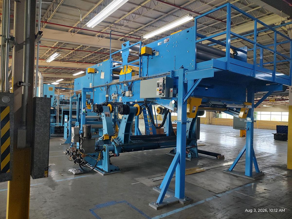 Used 73" WIDE MARQUIP DUAL POSITION UNWIND & 2021 D2 SPLICER