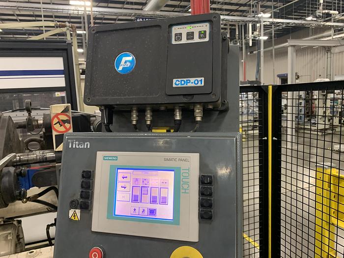 Used 2004 TITAN SR7 DUPLEX CANTILEVERED SLITTER REWINDER