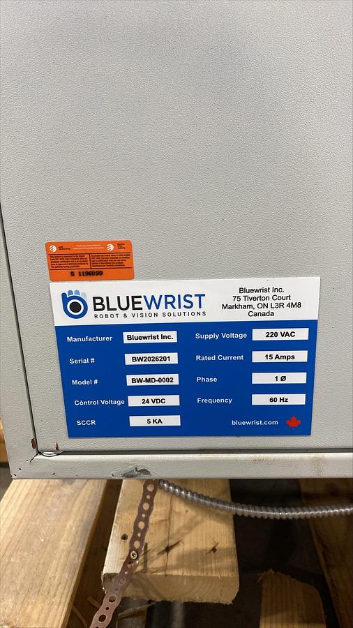 Used BLUEWRIST FOUR PLY SURGICAL MASK CONVERTING MACHINE