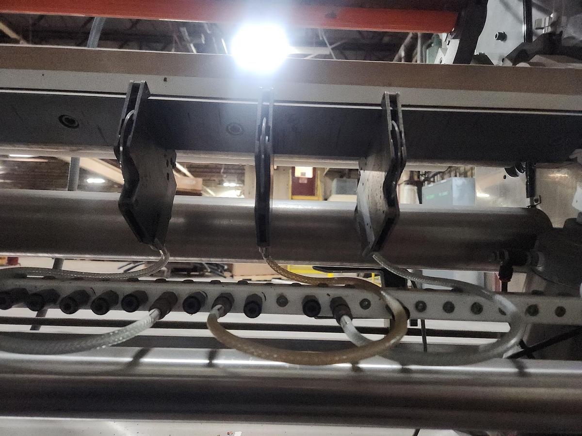 Used 36" WIDE REM (ASSOCIATED MACHINE DESIGN) MODEL 3250.17 DUPLEX SLITTER REWINDER