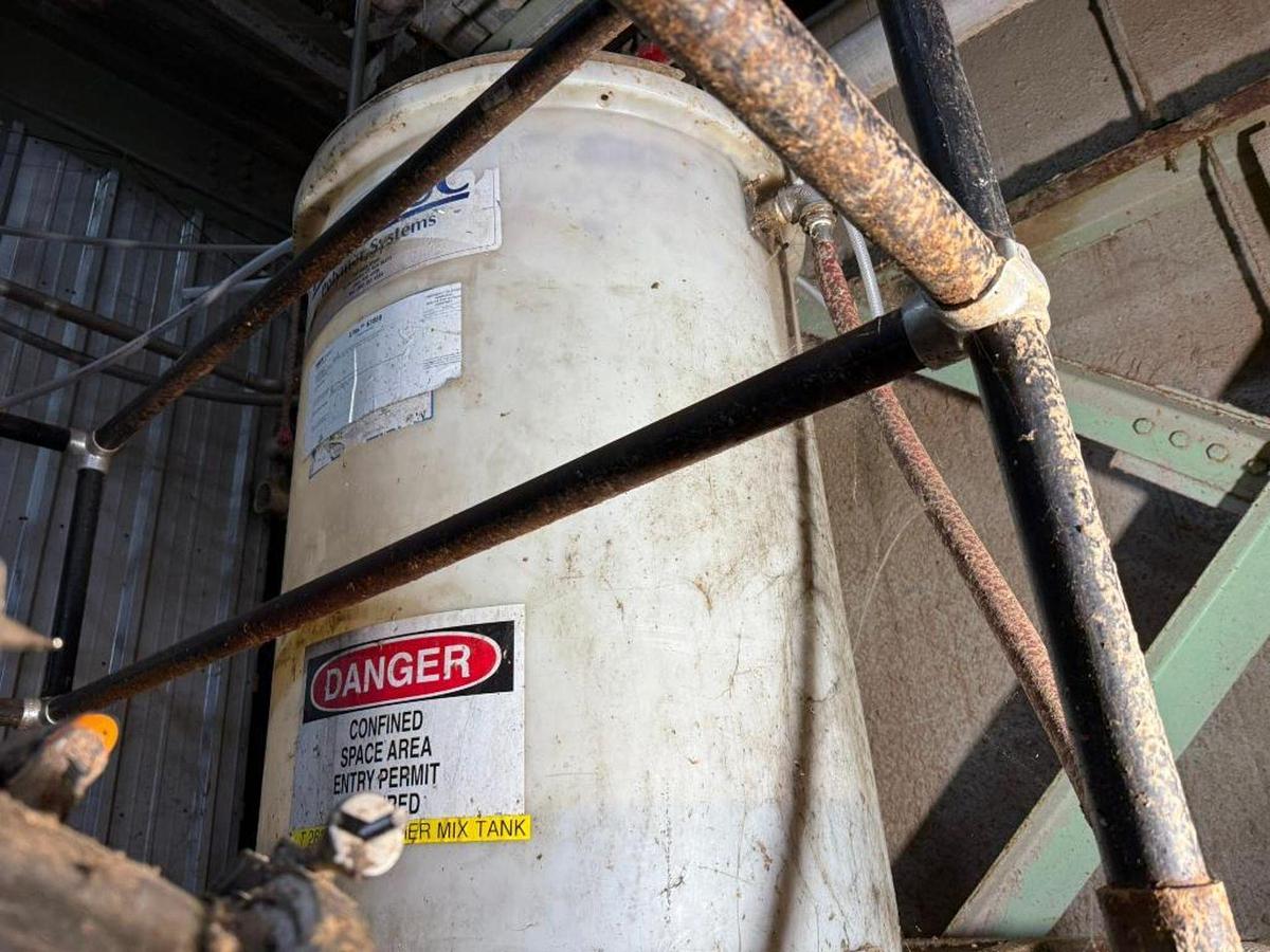 Used NALCO WATER POLISHING PUMP AND TANK SYSTEM