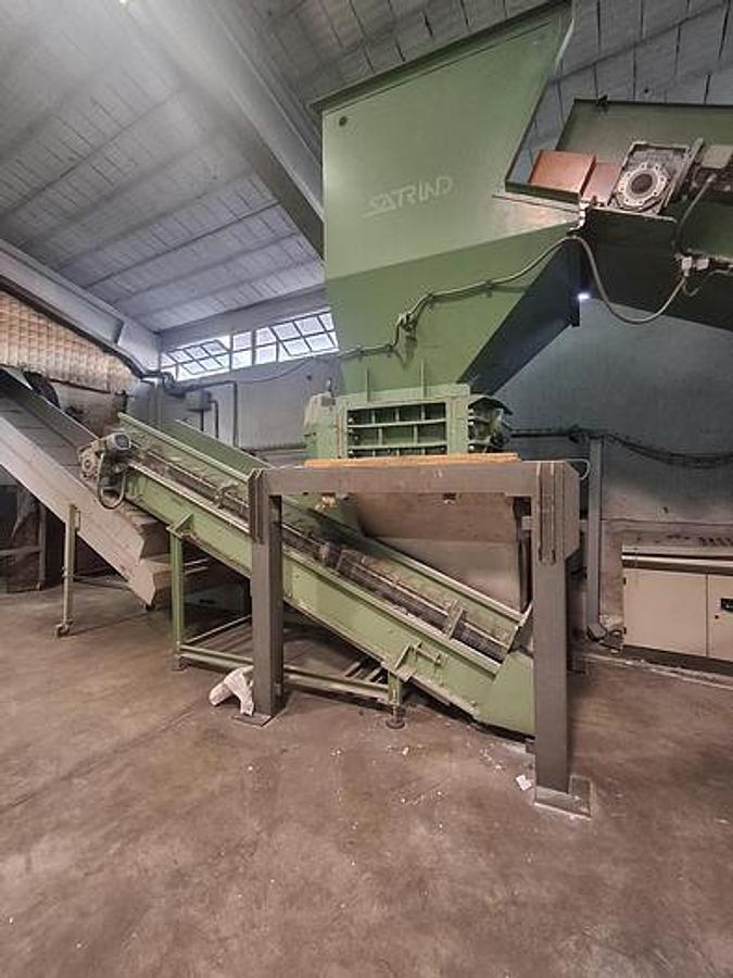 Used SATRIND DUAL SHAFT HYDRAULIC SHREDDER