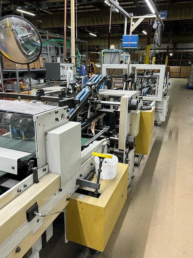 Used BOBST MEDIA 100 FOLDER GLUER