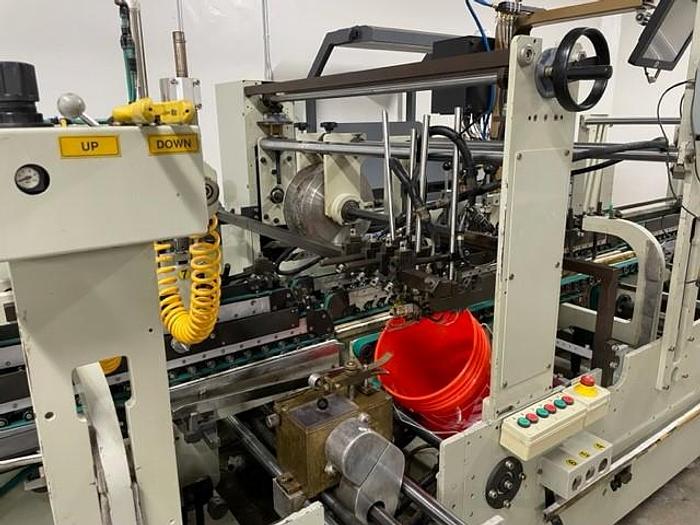 Used SIGNATURE PREMIER 110CS FOLDER GLUER MFG 2011