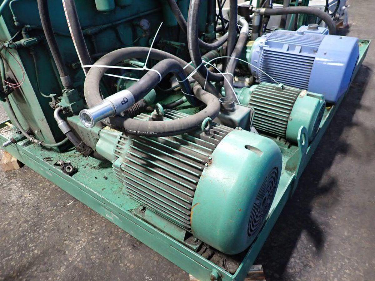 Used 63" GRANUTECH SATURN ROTO-GRIND MODEL M160H SINGLE SHAFT SHREDDER 200 HP 