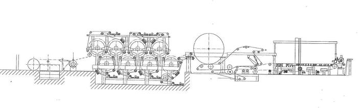 Used 2320mm Pama Machine for Tissue and MG Paper