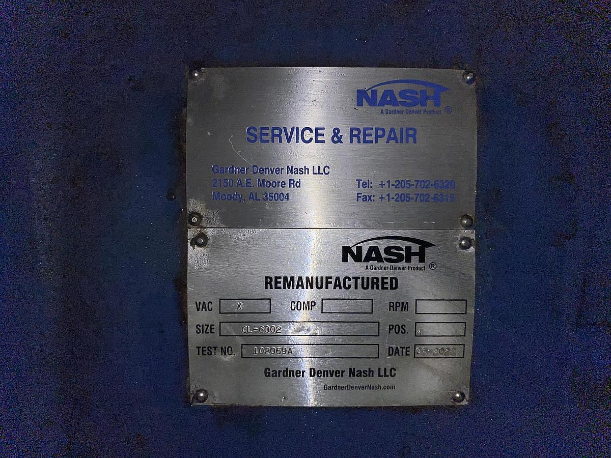 Used NASH CL-6002 REFURBISHED IN 2022